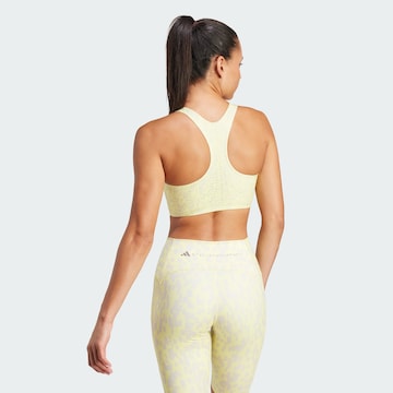 ADIDAS BY STELLA MCCARTNEY Bustier Sport-BH 'Truepurpose Power Impact Training Medium Support' in Gelb