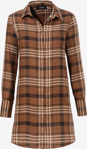 Aniston CASUAL Blouse in Brown: front
