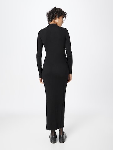 Calvin Klein Плетена рокля в черно