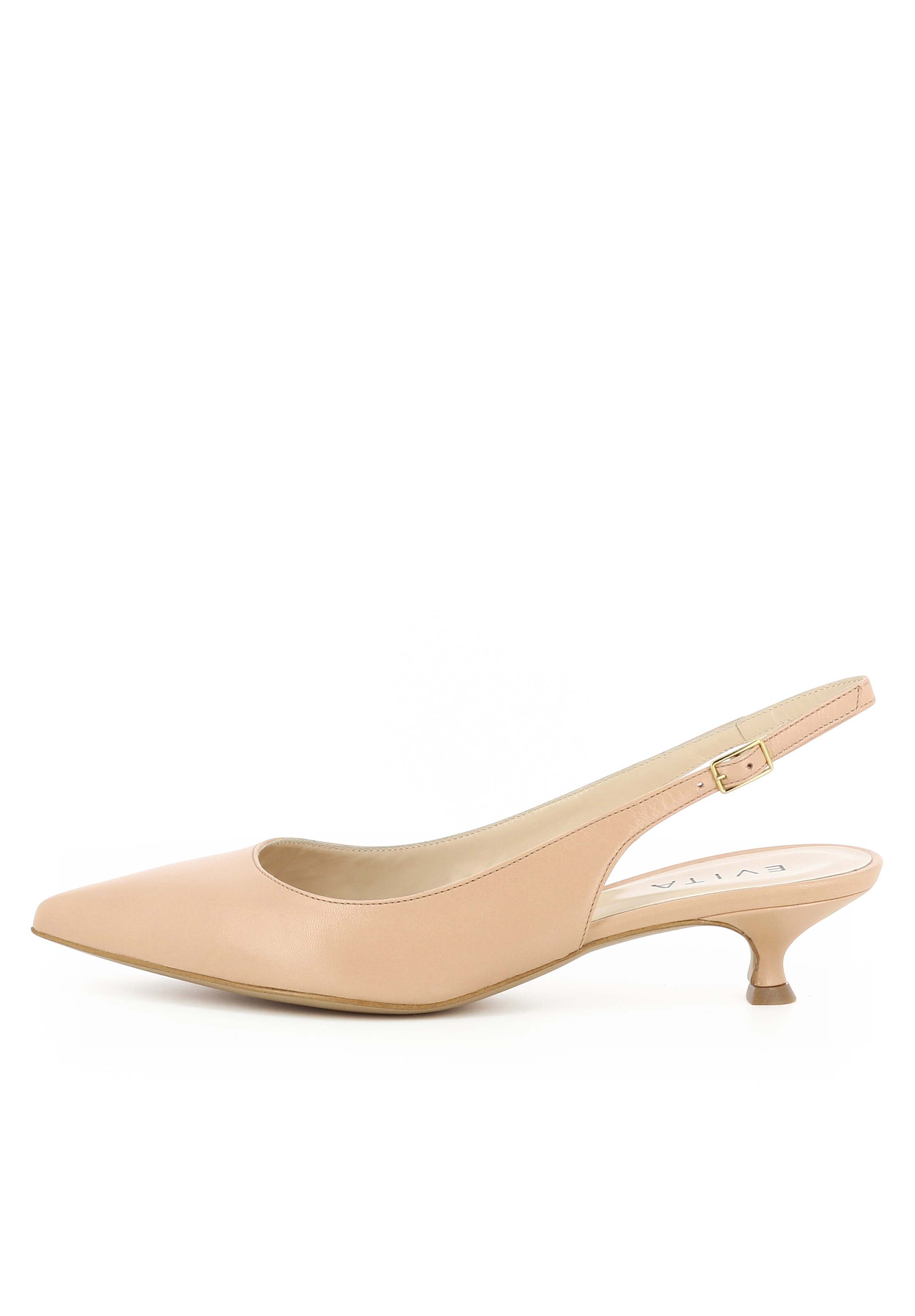 EVITA Damen Sling Pumps GIORGIA in beige, Produktansicht