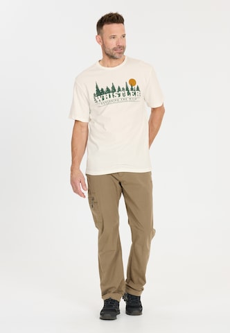 Whistler T-Shirt 'Cashew' in Weiß