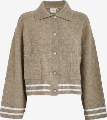 Peppercorn Strickjacke 'Kamilla' in Beige: Vorderseite