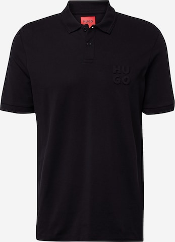 HUGO Red - Camisa 'Drouts' em preto: frente