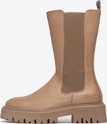 Bianco Chelsea boots 'GARBI' in Bruin: voorkant