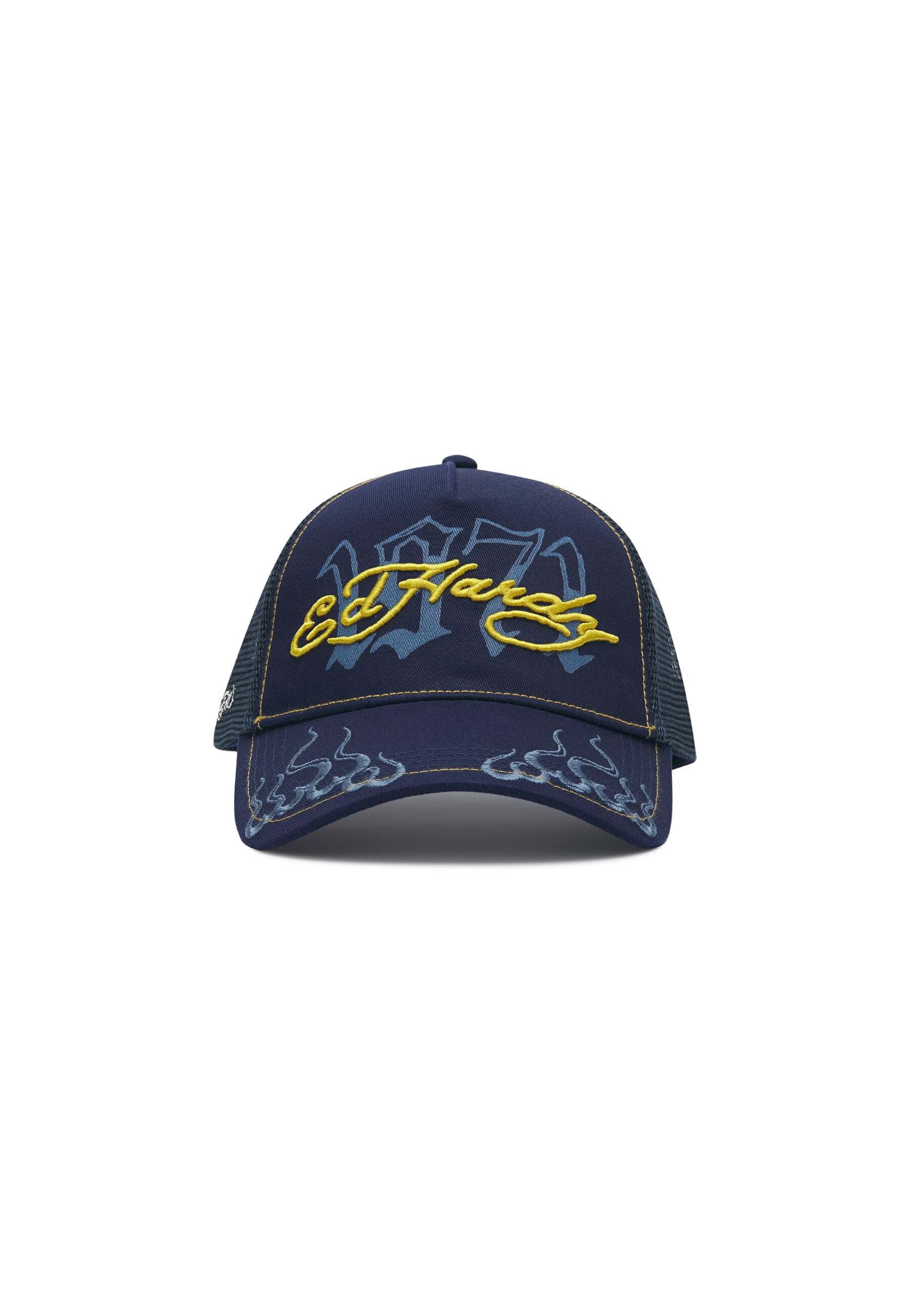 Ed Hardy Cap '1971' in Blue