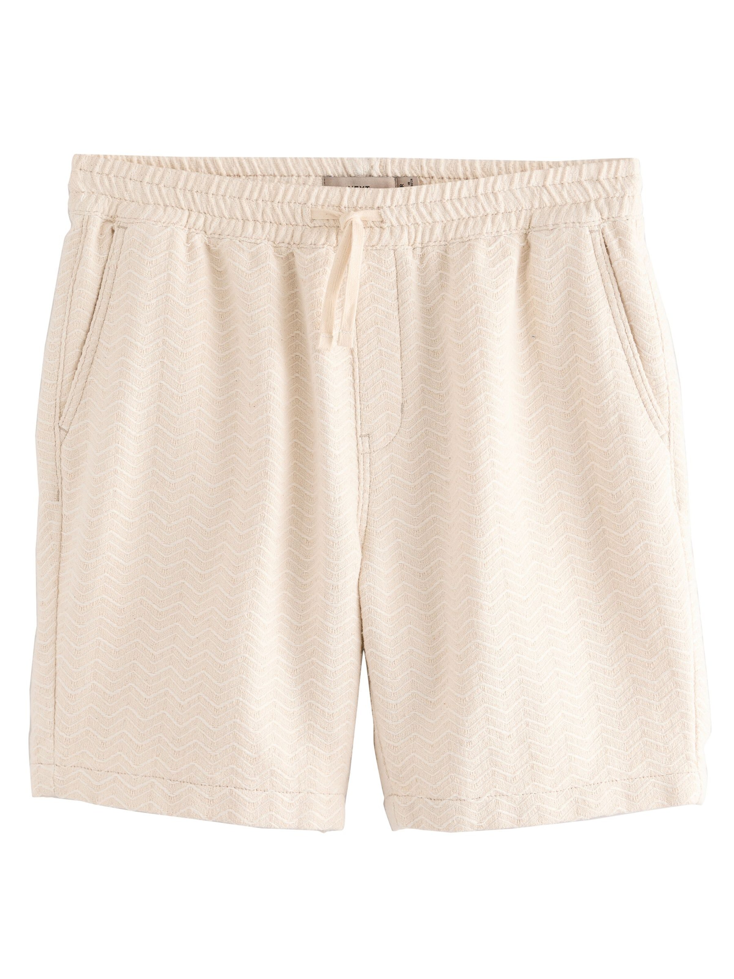 Next Loosefit Kalhoty – béžová: přední strana