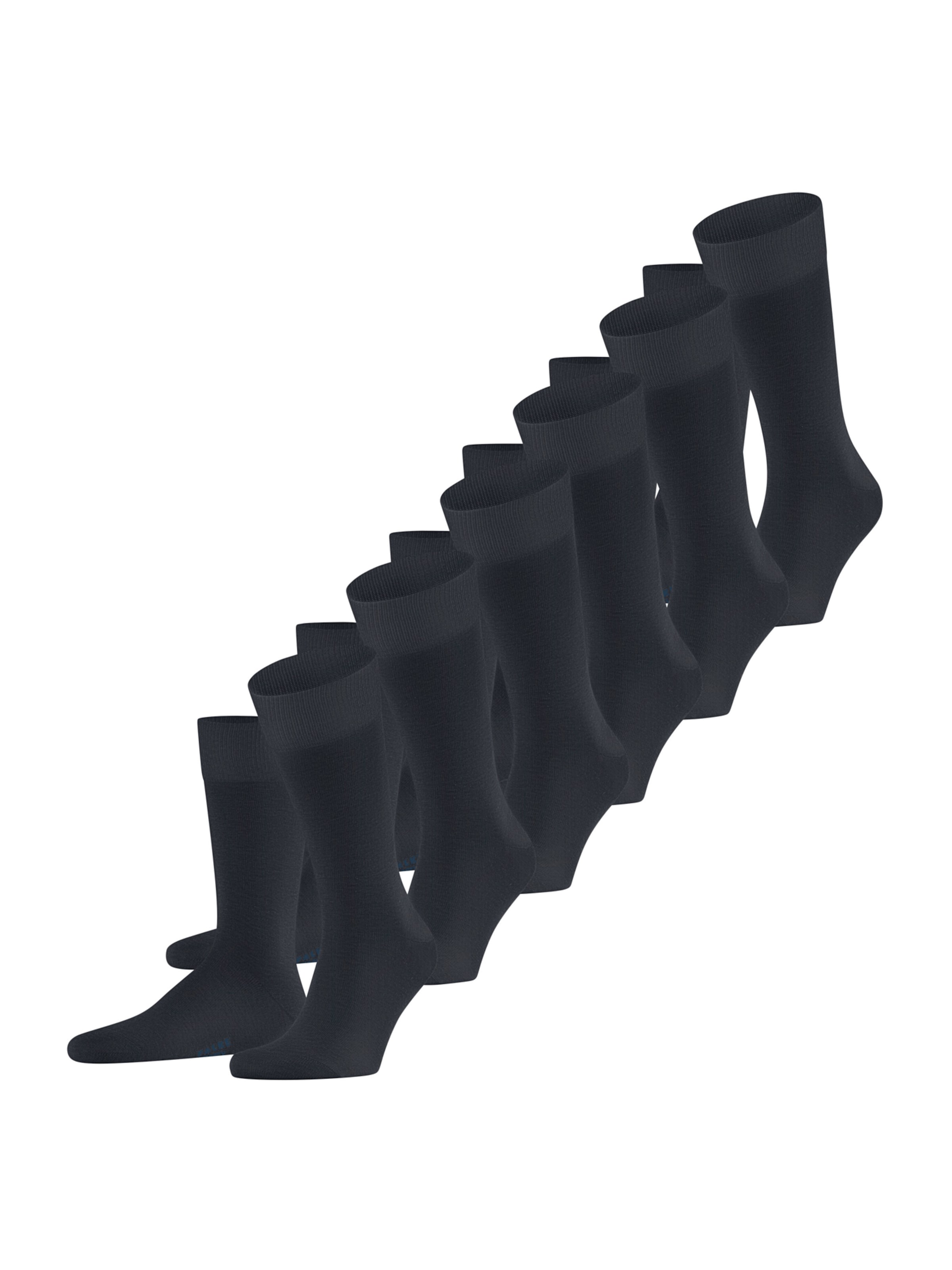 FALKE Sockor 'Happy' i blå: framsida