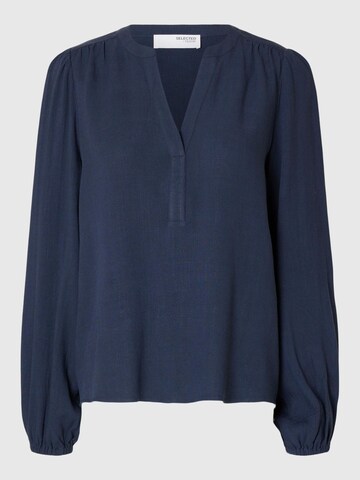 SELECTED FEMME Bluse in Blau