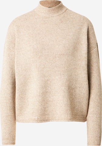 VERO MODA Sweater 'VMELIF SPACE' in Beige: front