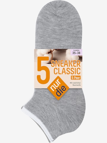 Nur Die Ankle Socks ' 5er-Pack ' in White