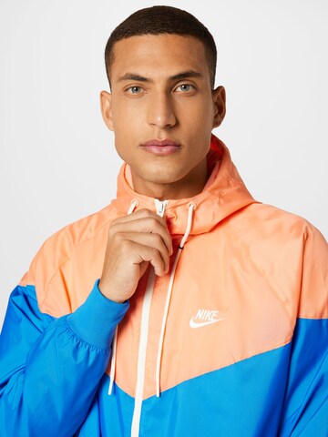 Nike Sportswear Prechodná bunda - Modrá