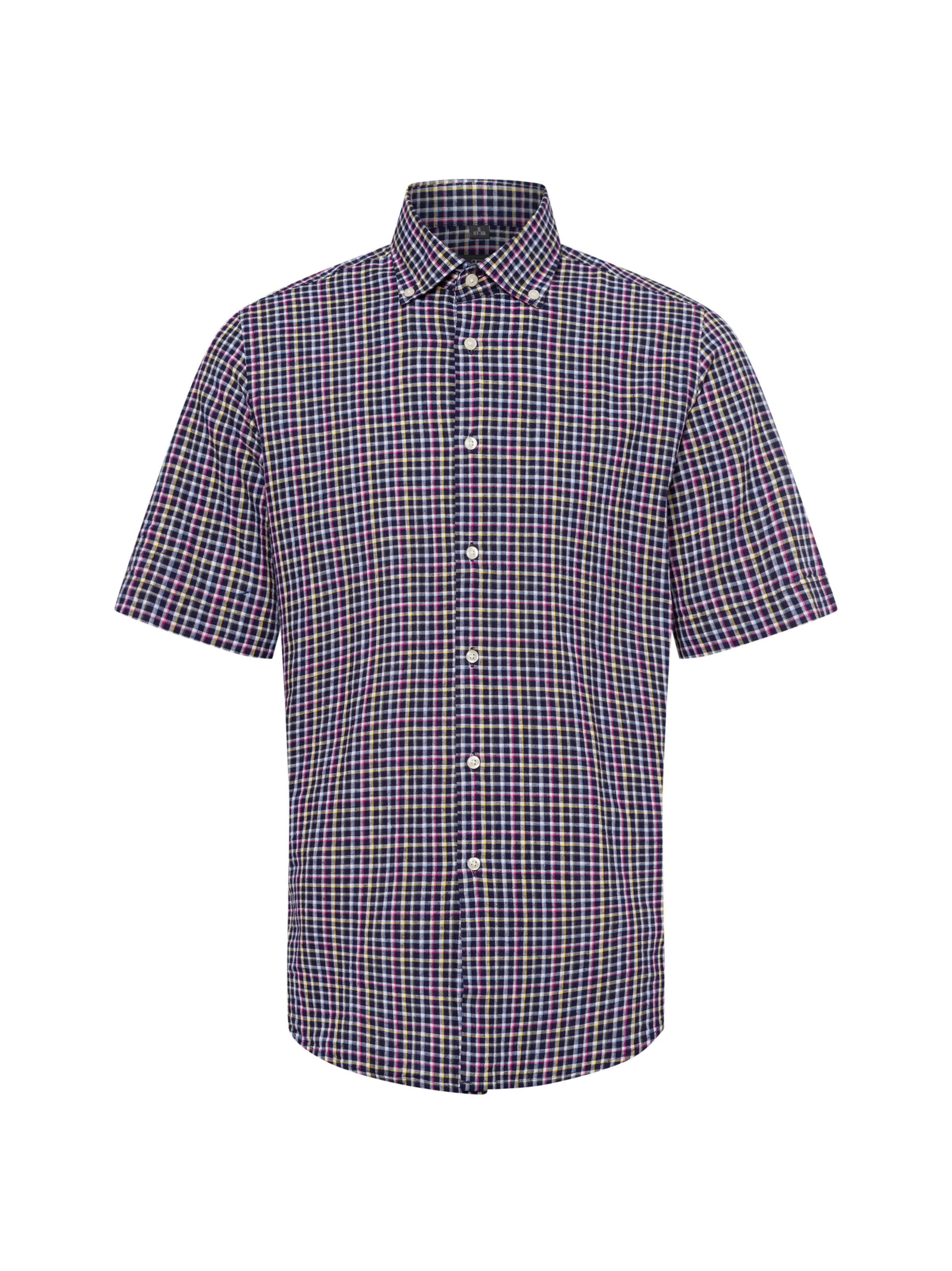 Nils Sundström Hemd in Blau: Vorderseite