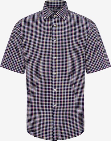 Nils Sundström Hemd in Blau: Vorderseite