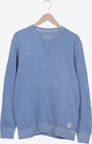 TOM TAILOR Sweatshirt & Zip-Up Hoodie in L in Blue: front