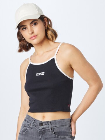 melns LEVI'S ® Topiņš 'Graphic Mazzy Tank': no priekšpuses