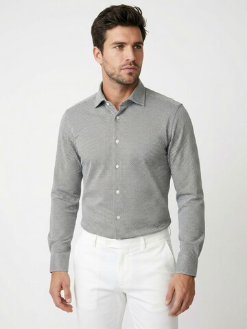 Coupe slim Chemise DESOTO en mélange de couleurs : devant