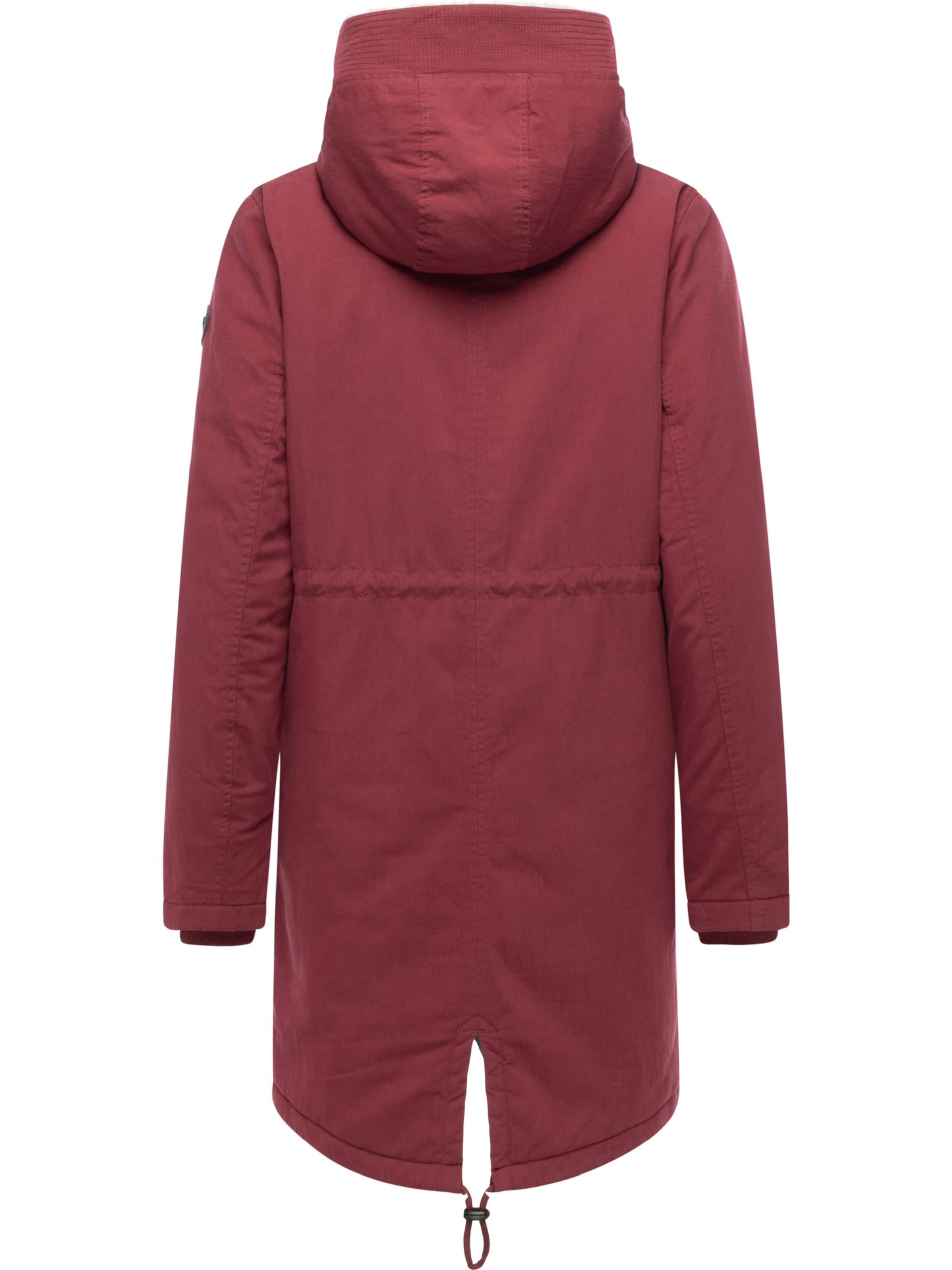 Ragwear Parka 'Coogle' in Rot