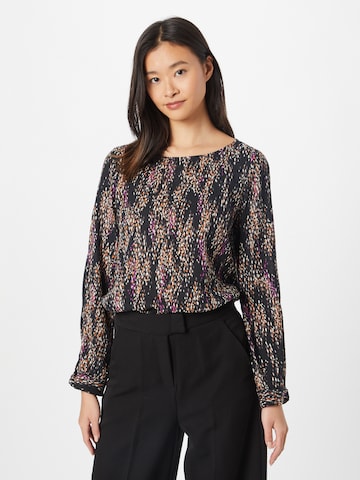 ESPRIT Blouse 'Lille' in Zwart: voorkant