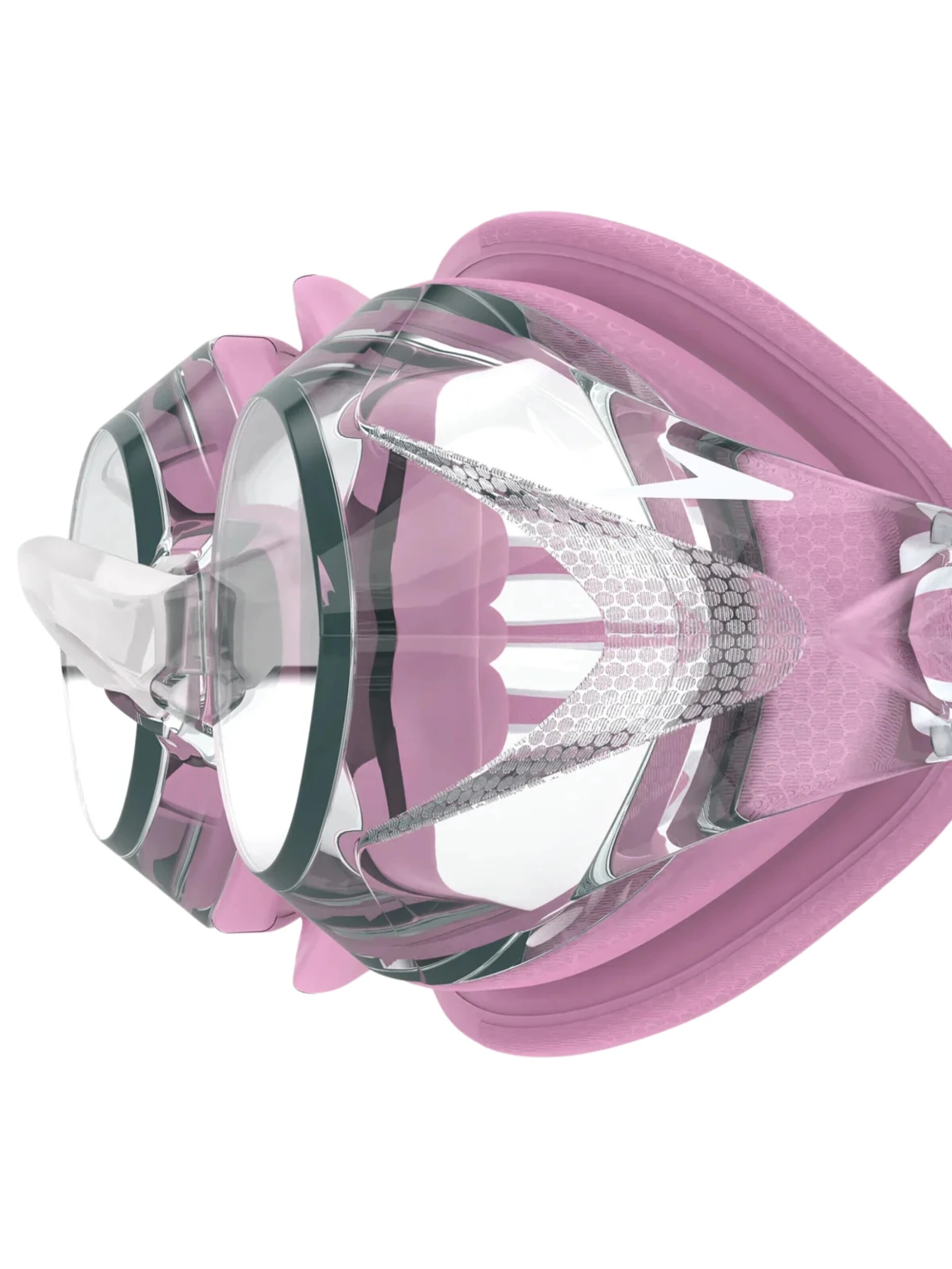 Lunettes de sport 'Speedo Damen Vanquisher 30 Wettkampf' SPEEDO en rose