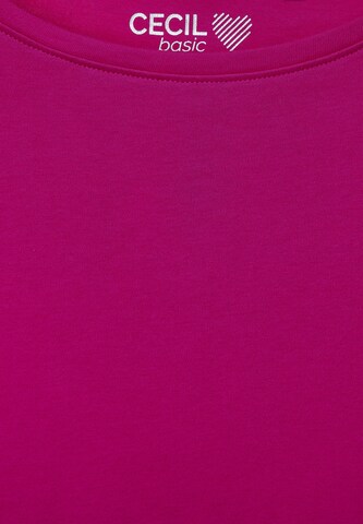 CECIL Тениска в розово