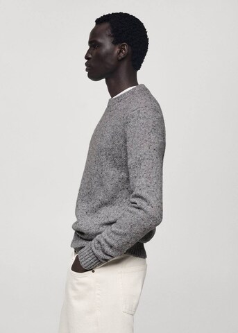 MANGO MAN Pullover 'Neppie' in Grau