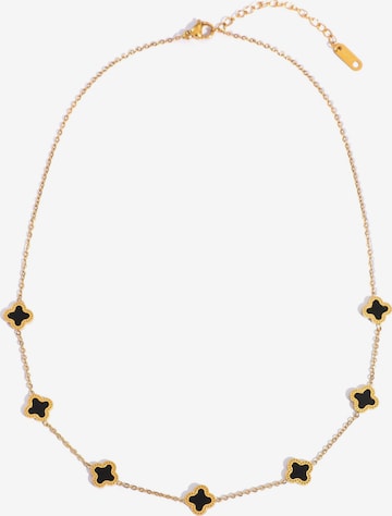 NTHIRTYTHREE Necklace in Black: front