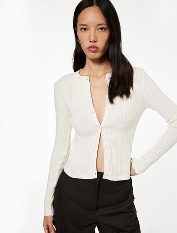 Koton Knit Cardigan in Beige: front