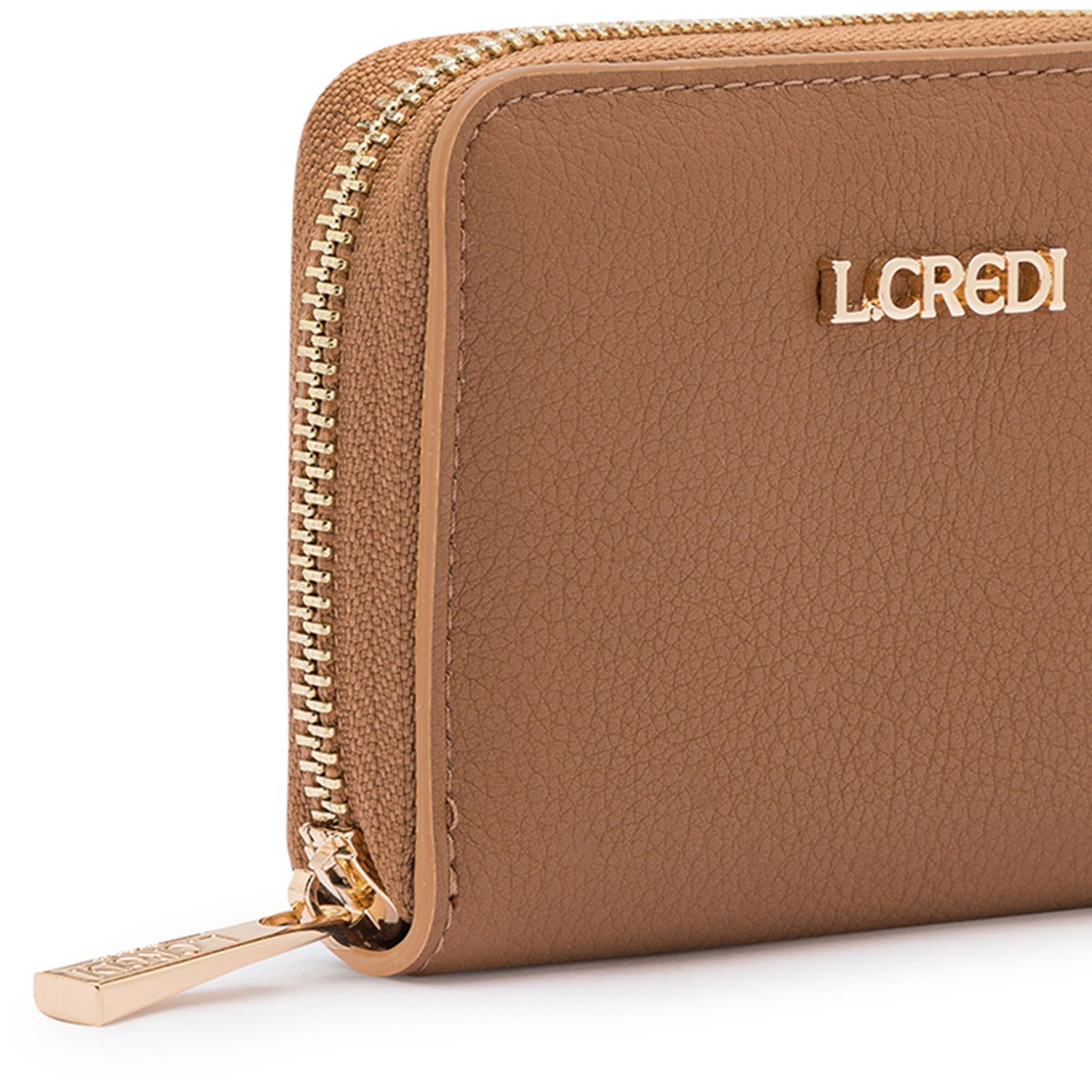 L.CREDI Wallet in Brown