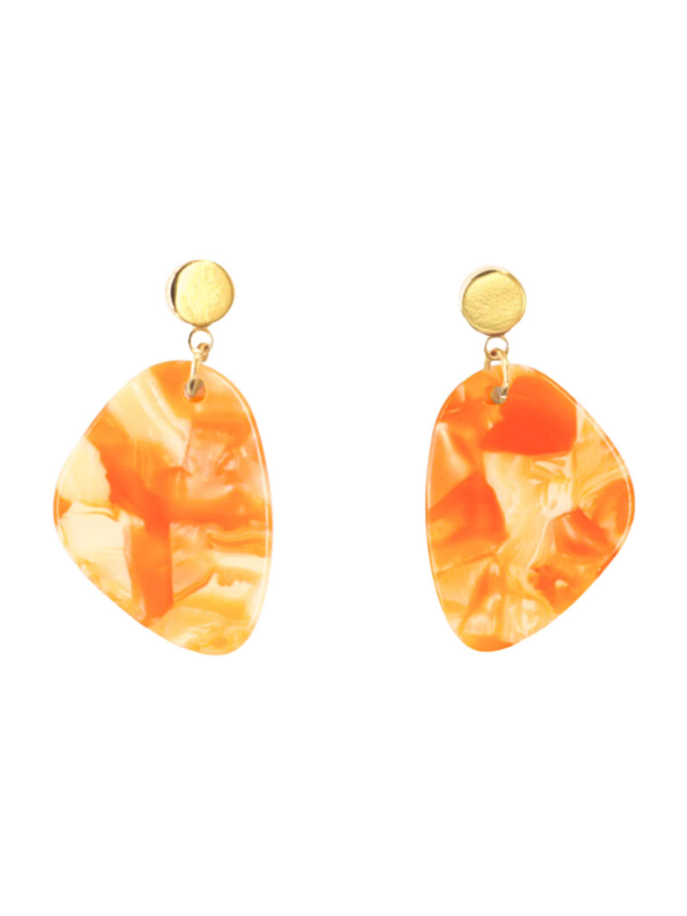Fräulein Wunder Earrings 'Amy' in Gold: front