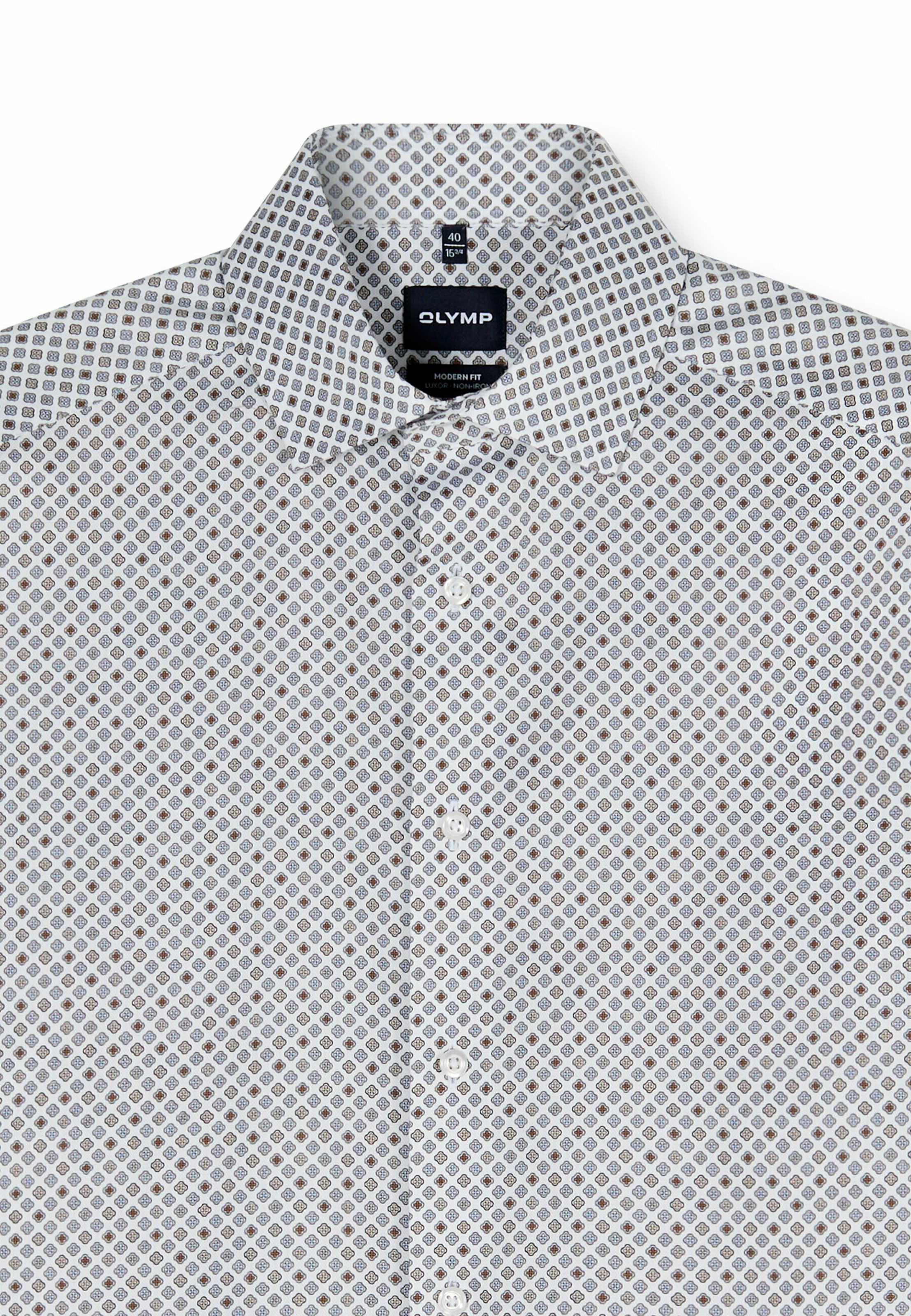 Coupe regular Chemise OLYMP en gris