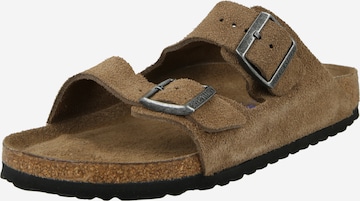 BIRKENSTOCK Pistokkaat 'Arizona' värissä ruskea: etupuoli