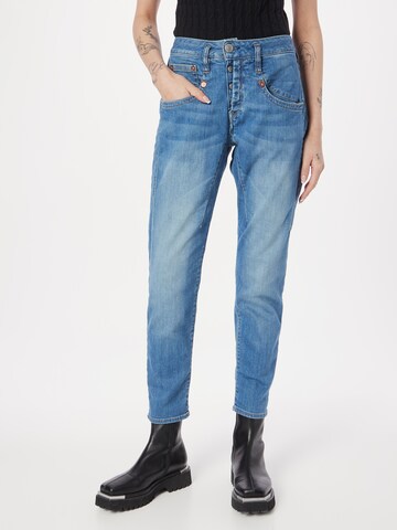 Herrlicher Slimfit Jeans 'Shyra' in Blauw: voorkant