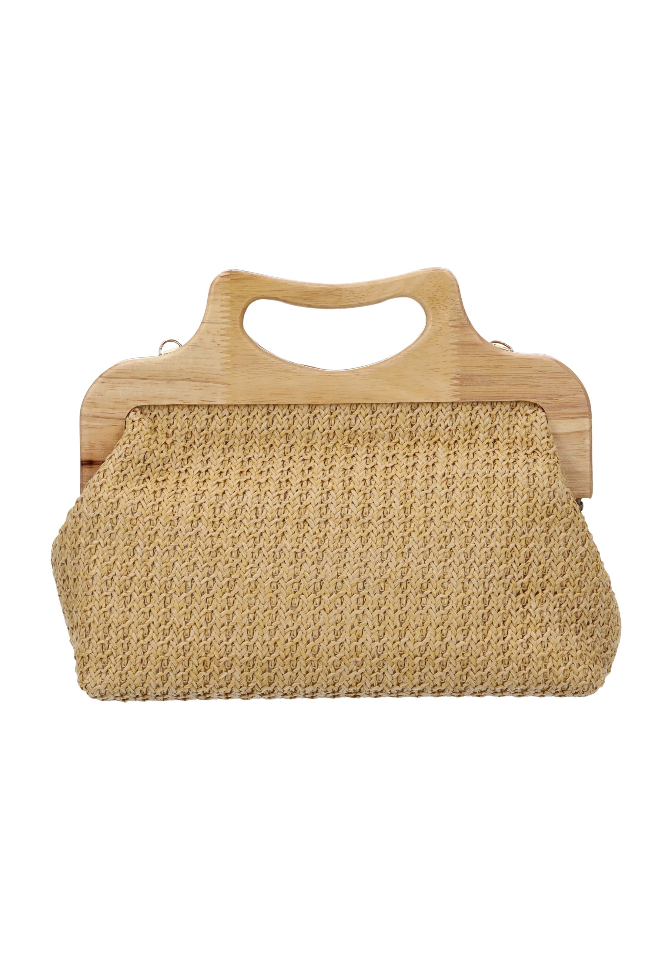 usha FESTIVAL Clutch in Beige: front