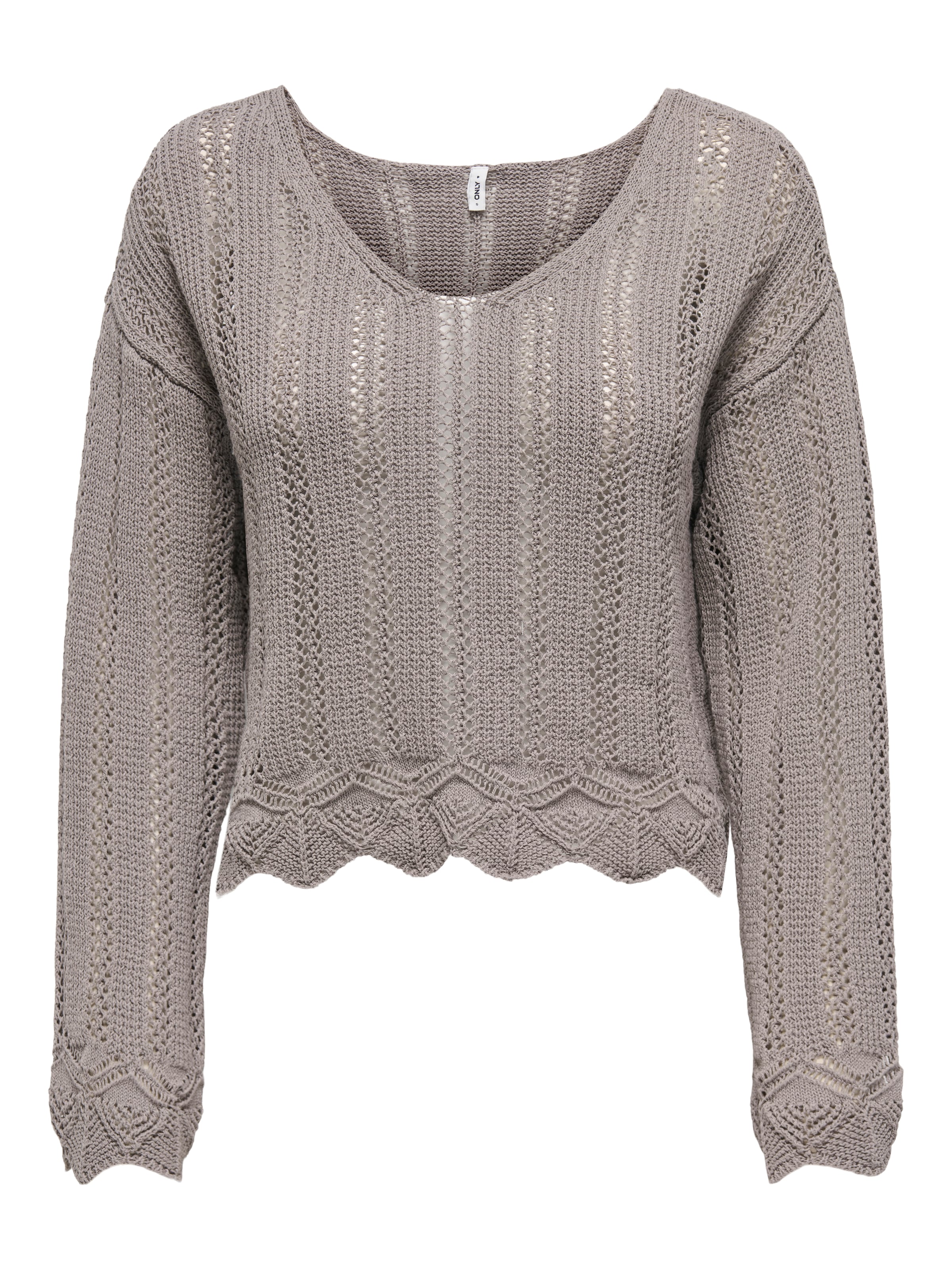 ONLY Pulover 'ONLELBA' | siva barva: sprednja stran