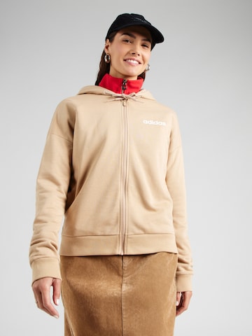 Hanorac de la ADIDAS SPORTSWEAR pe bej: față