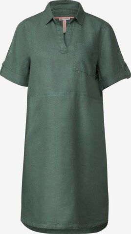 STREET ONE Shirt Dress in Green: front