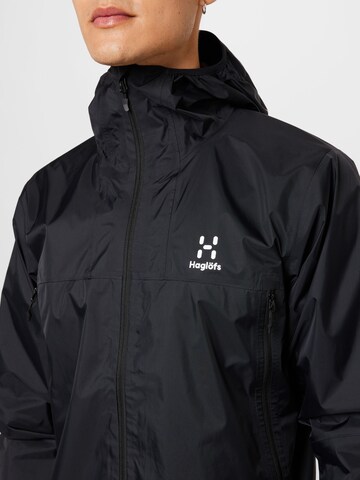 Haglöfs Outdoorjacke in Schwarz