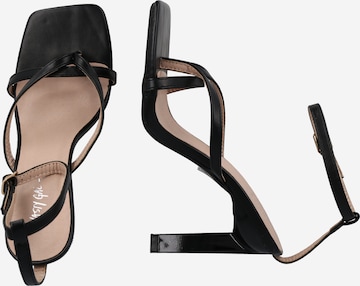 Tongs Nasty Gal en noir