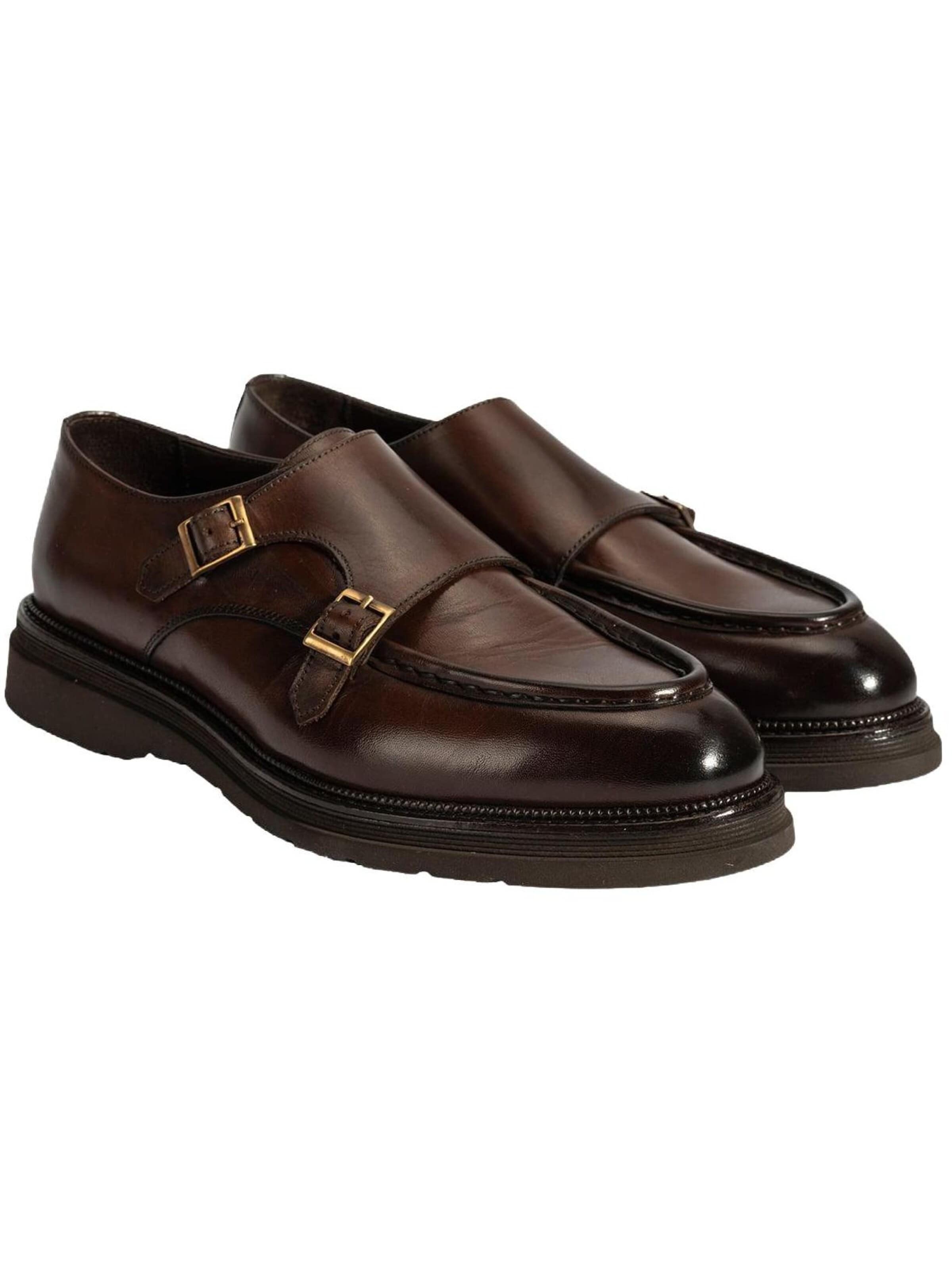 Desa - Zapatillas 'Loafer' en marrón