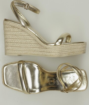 MANGO Sandals & High-Heeled Sandals in 38 in Gold: front