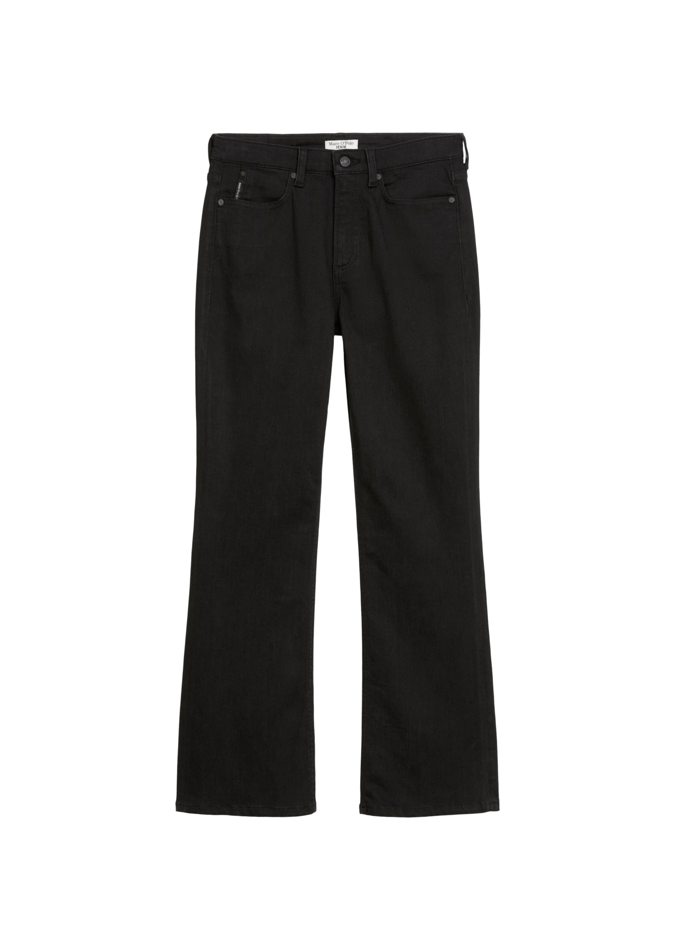 Marc O'Polo DENIM Bootcut Jeans 'Josina' in Schwarz: Vorderseite