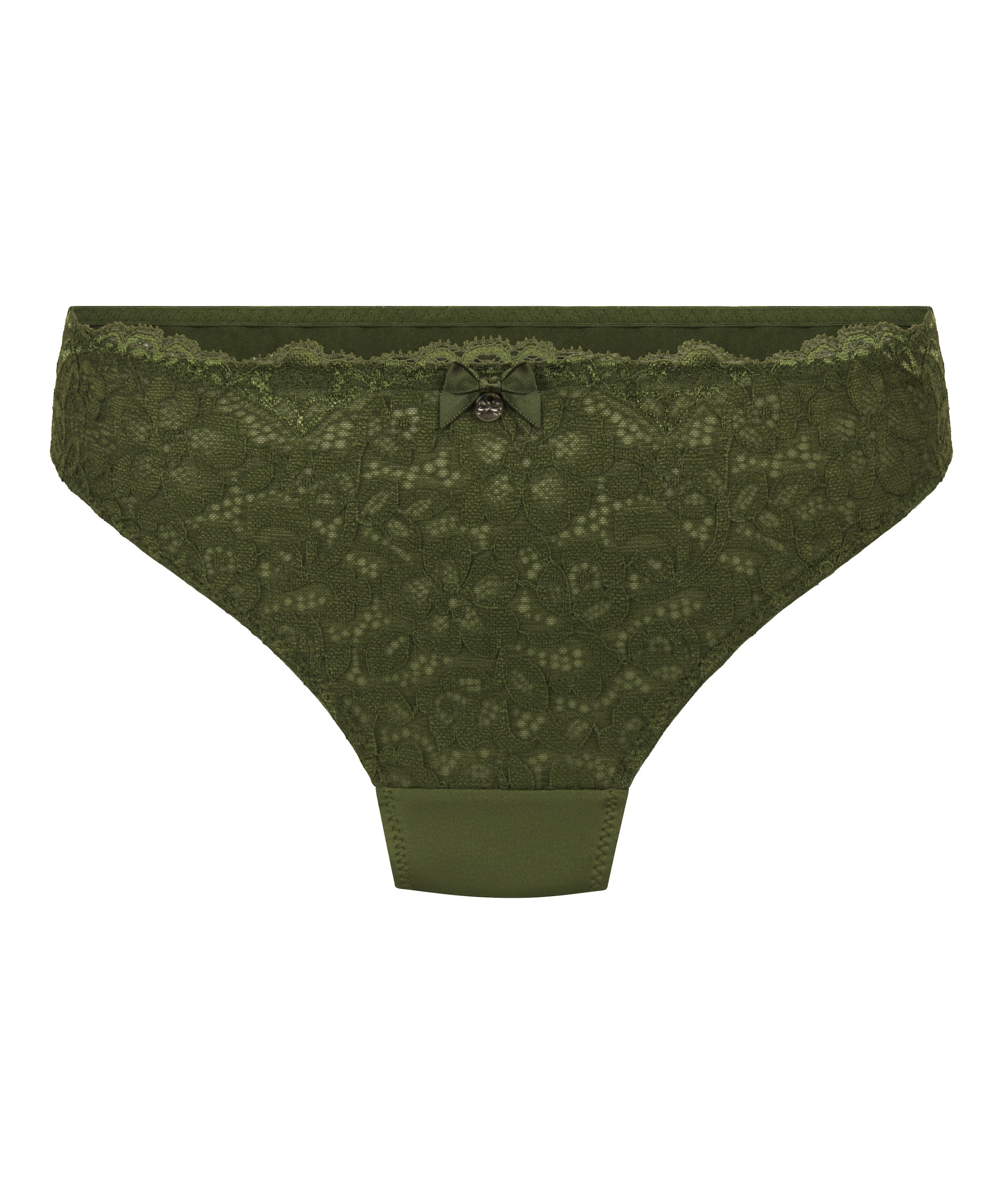 Hunkemöller String in Groen: voorkant