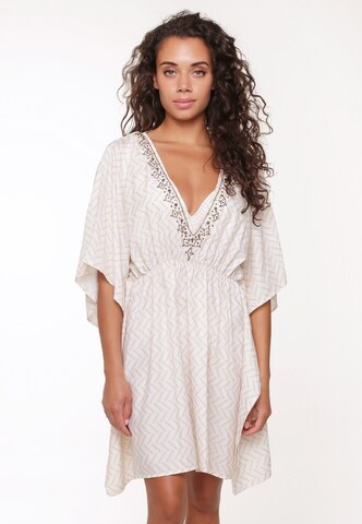 LingaDore Beach dress in White: front
