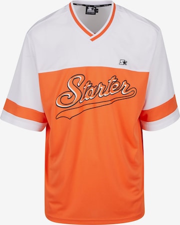 Maglietta di Starter Black Label in arancione: frontale