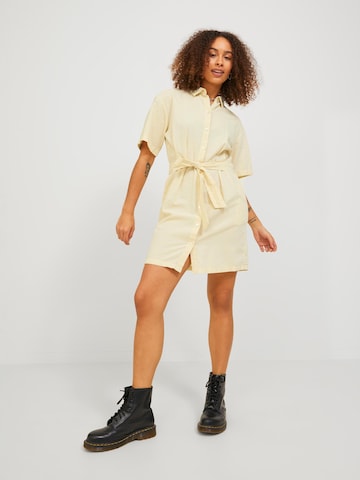 JJXX Shirt Dress 'ZIZI' in Beige