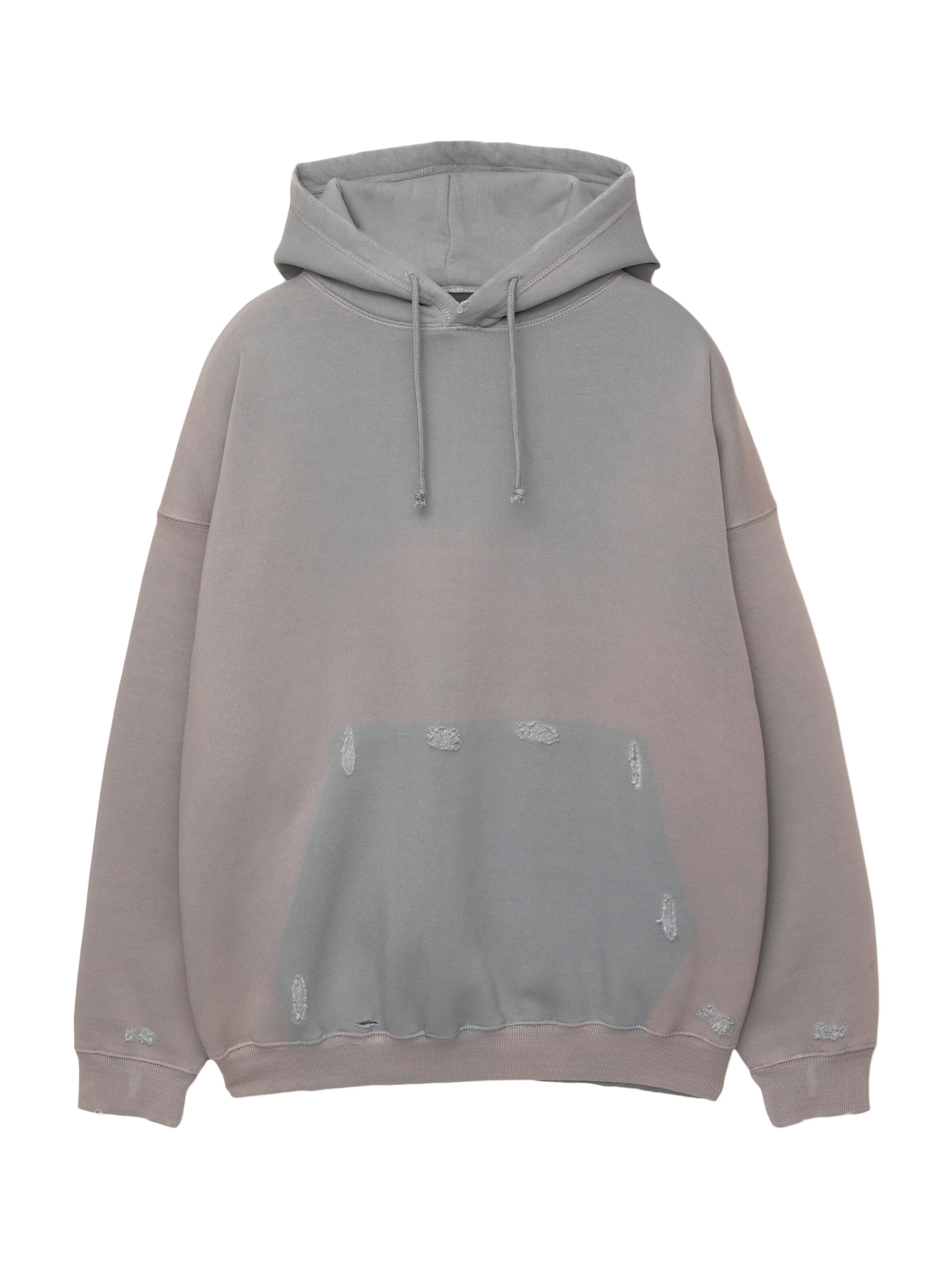 Pull&Bear Sweatshirt in basaltgrau / graumeliert, Produktansicht