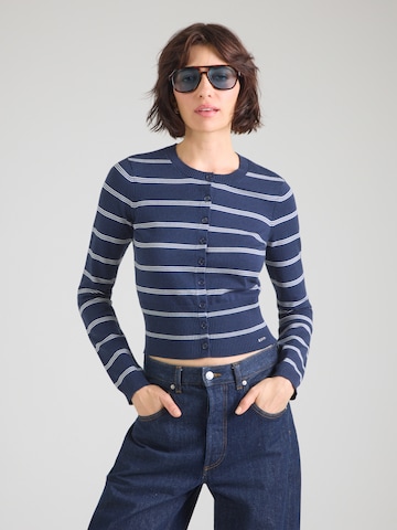 Tally Weijl Pletena jopa | modra barva: sprednja stran