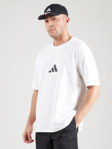 ADIDAS SPORTSWEAR Performance shirt 'Z.N.E.' in White: front