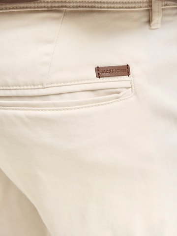JACK & JONES Slimfit Chino nadrág 'JJIMARCO JJBOWIE' - fehér