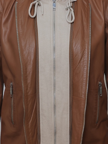 Maze Between-season jacket in Brown